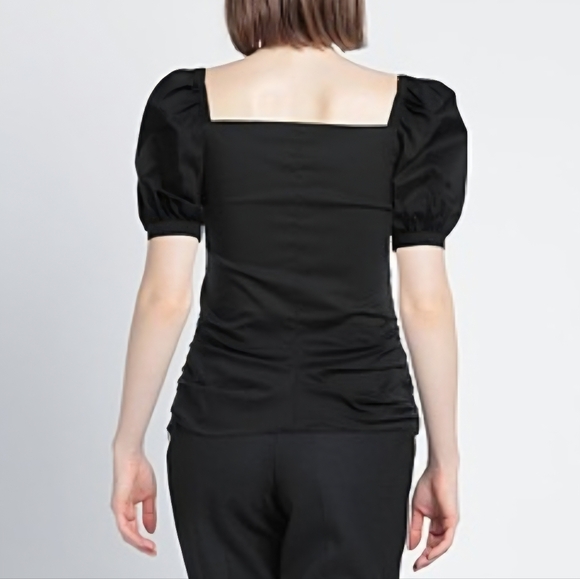 Anthropologie Pinko Noceto Stretch Blouse Size 38 - Picture 3 of 10